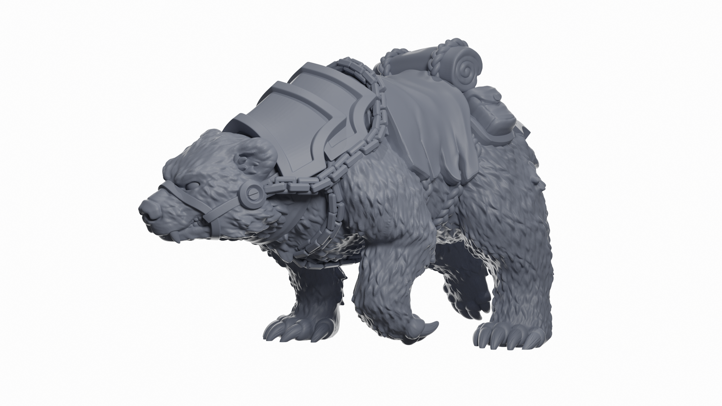 Bearback Riders | Space Bears (2) - MKX Prime Brothers - Tabletop Time - 3D Printed Mini Marines