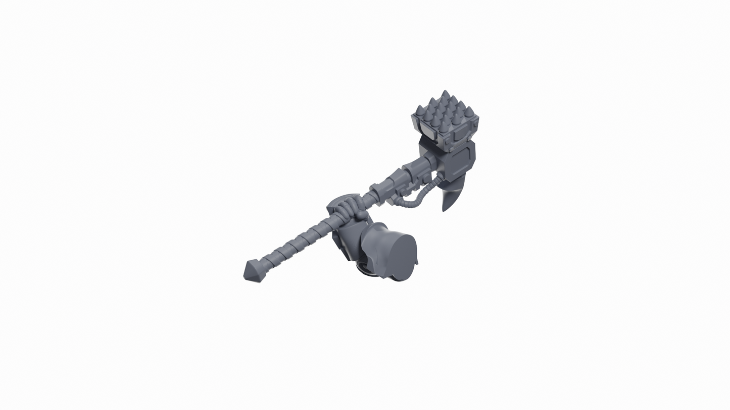 Bearback Riders | Space Bears (2) - MKX Prime Brothers - Tabletop Time - 3D Printed Mini Marines