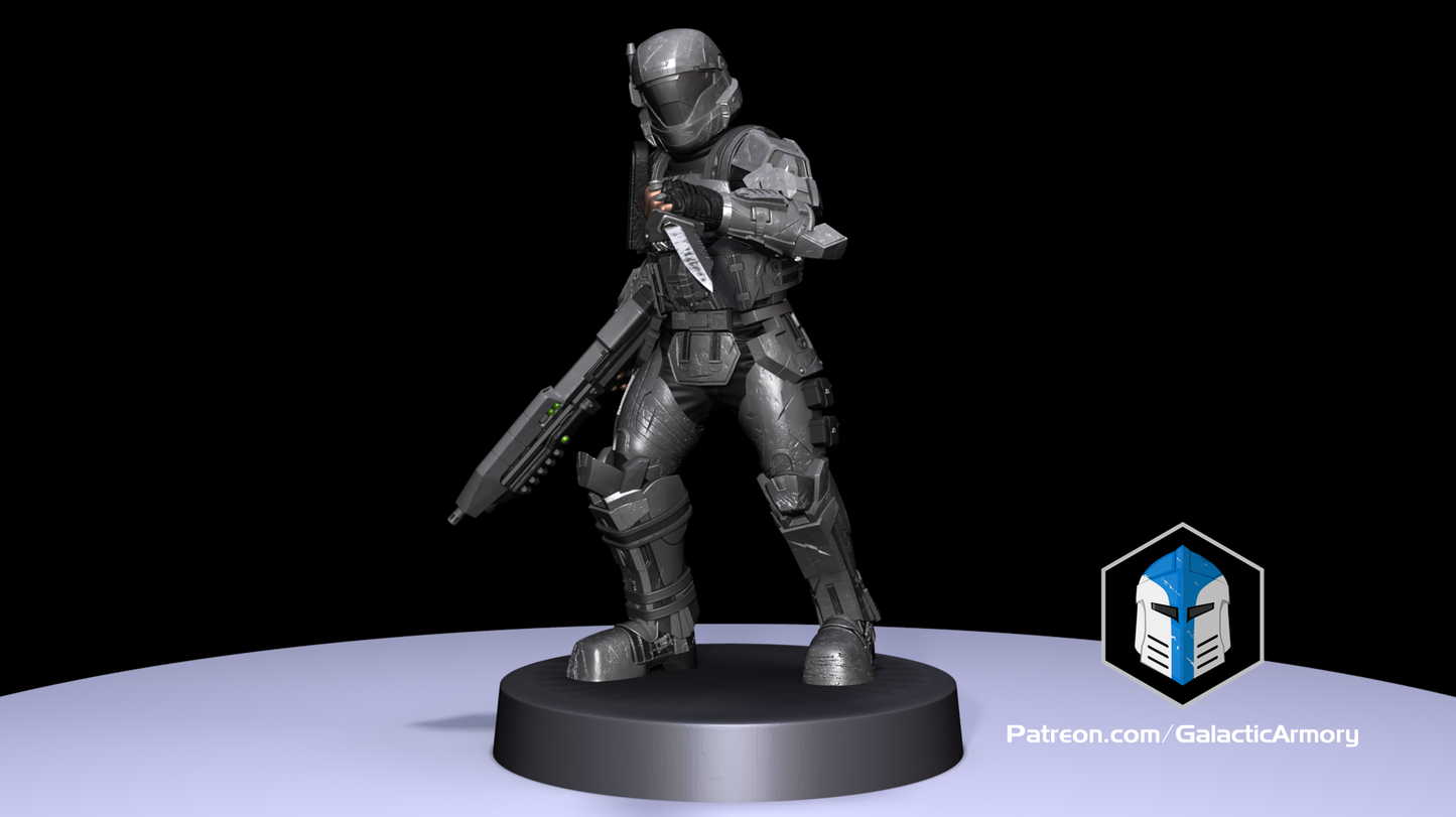 Marine Drop Shock Troopers (12) - UNSC - Ringworld - Galactic Armory