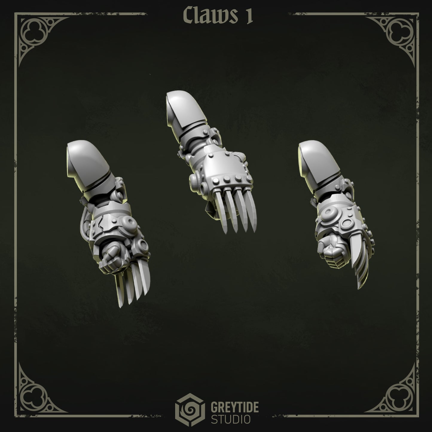Claws 1 Eternal Pilgrims | (3) - Battle Brothers - Greytide - Miniatures
