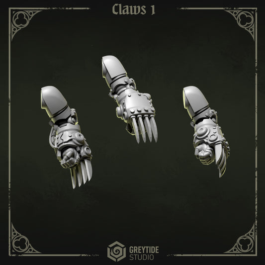Claws 1 Eternal Pilgrims | (3) - Battle Brothers - Greytide - Miniatures