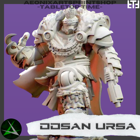 Oosan Leader | Space Bears (1) - MKX Prime Brothers - Tabletop Time - 3D Printed Mini Marines
