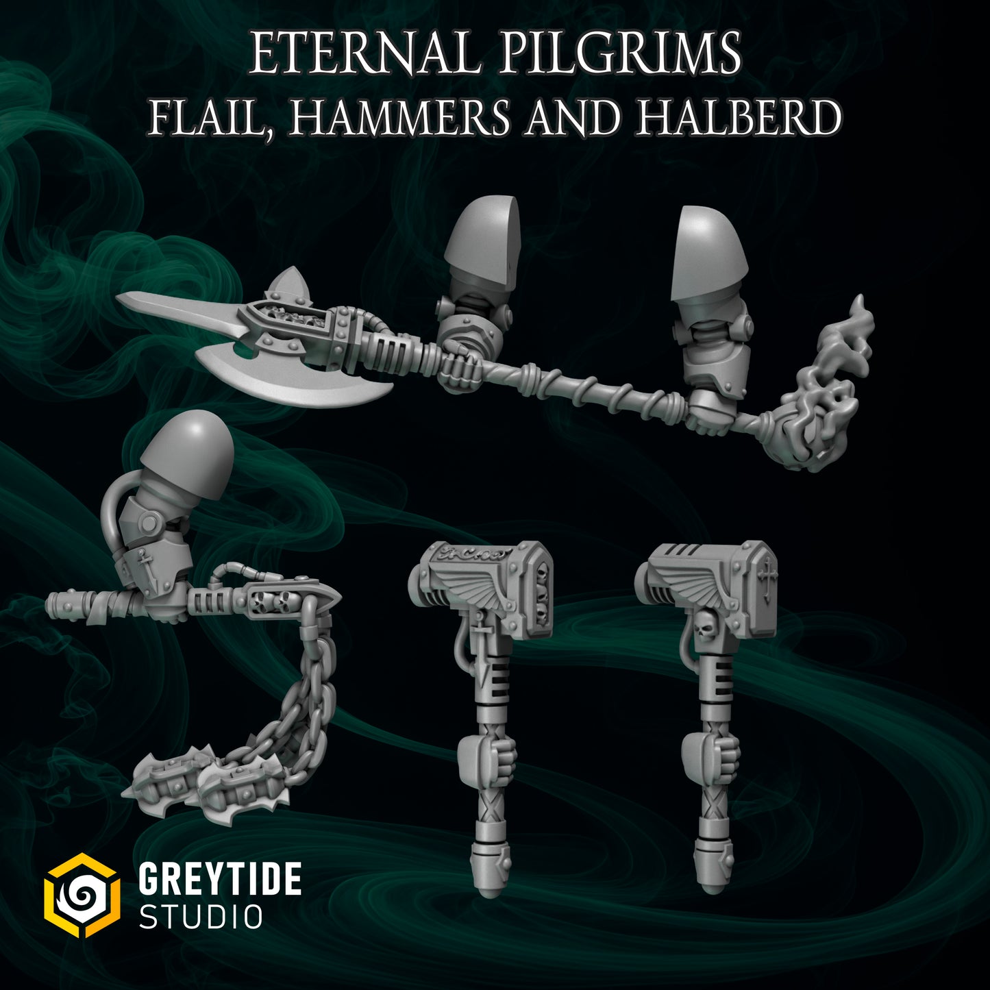 Big Armor Pack Eternal Pilgrims | Battle Brothers - Greytide - Miniatures