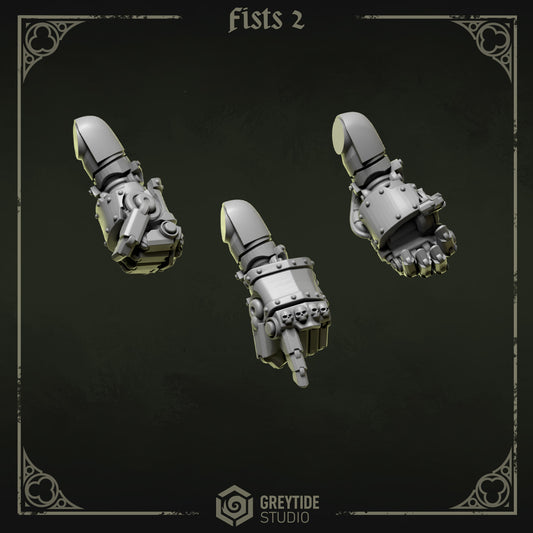 Fists 2 Eternal Pilgrims | (3) - Battle Brothers - Greytide - Miniatures