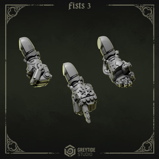 Fists 3 Eternal Pilgrims | (3) - Battle Brothers - Greytide - Miniatures