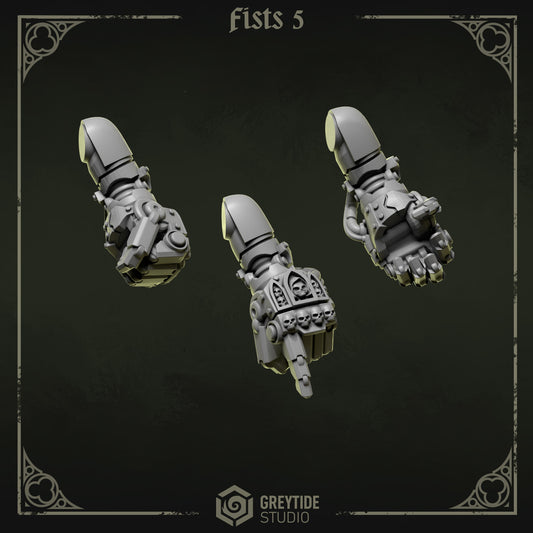 Fists 5 Eternal Pilgrims | (3) - Battle Brothers - Greytide - Miniatures