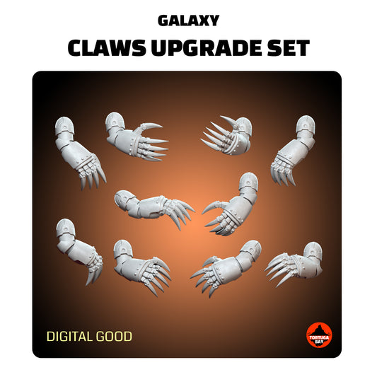 M4 Power Claws | Galaxy Marine Bits (10) - Battle Brothers - Tortugabay - 3d Printed Mini Marines