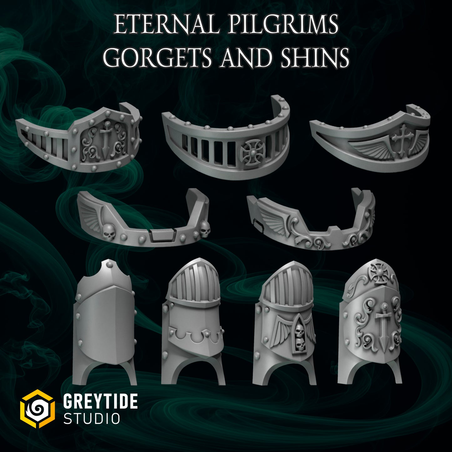 Big Armor Pack Eternal Pilgrims | Battle Brothers - Greytide - Miniatures