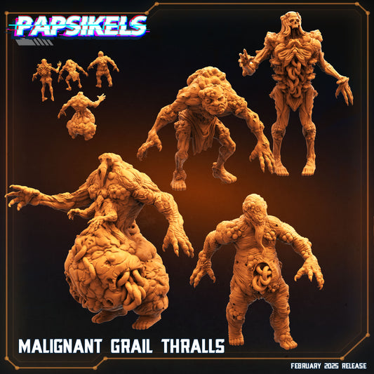 Malignant Grail Thralls (4) - The Black Grail - Trench Crusade - Papsikels