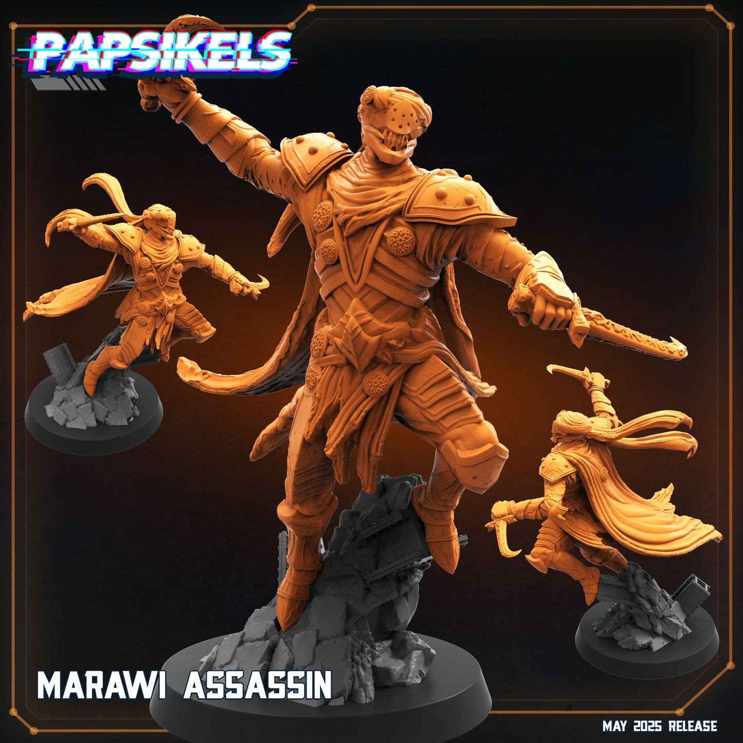Marawi Assassin (1) - Sultanate of the Iron Wall - Trench Crusade - Papsikels