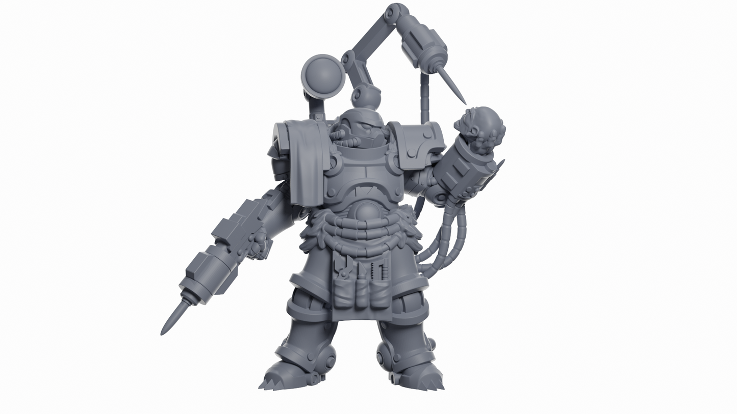 Makwa Marines Veterans| Space Bears (2) - MKX Prime Brothers - Tabletop Time - 3D Printed Mini Marines