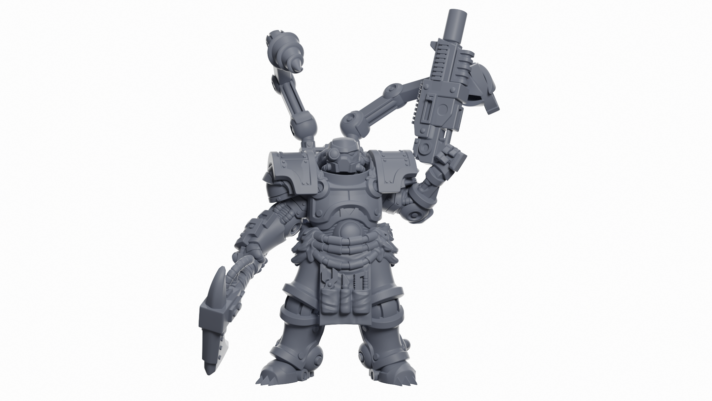 Makwa Marines Veterans| Space Bears (2) - MKX Prime Brothers - Tabletop Time - 3D Printed Mini Marines
