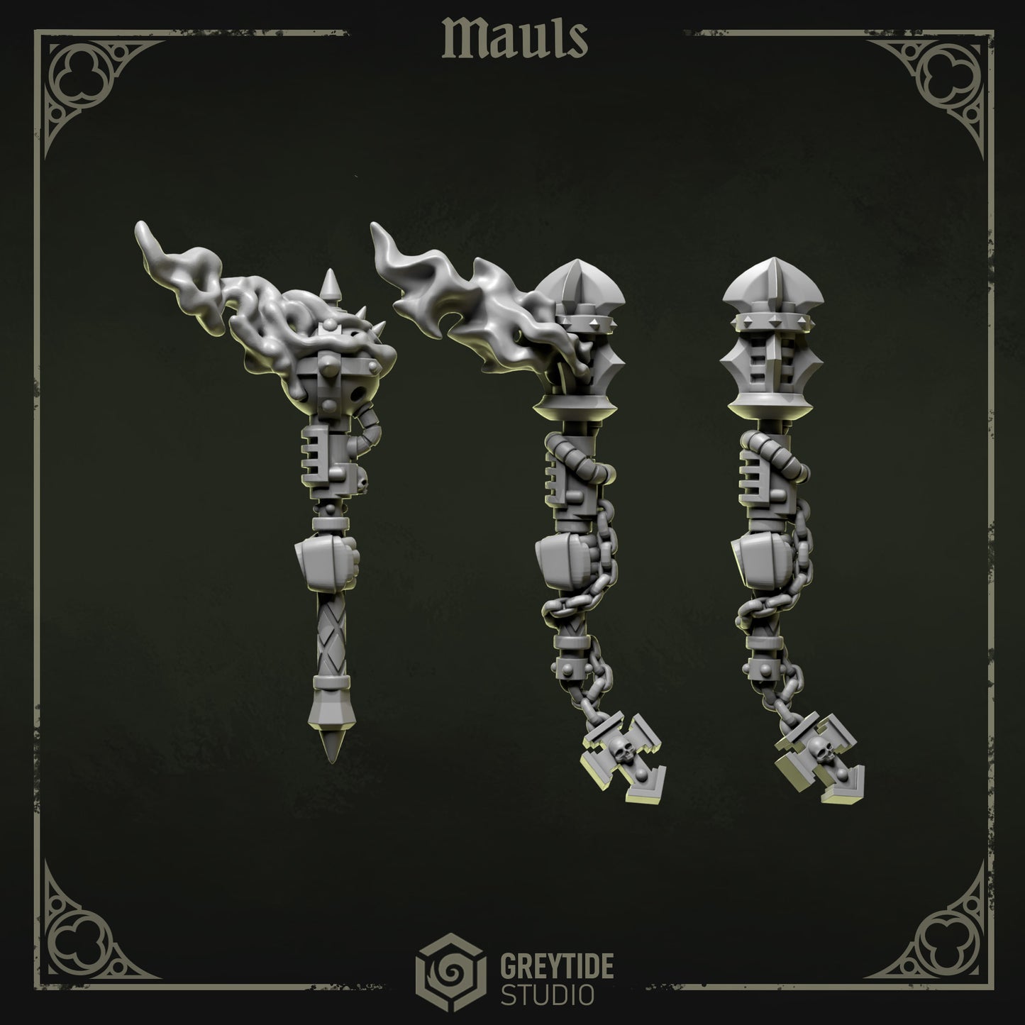 Mauls Eternal Pilgrims | (3) - Battle Brothers - Greytide - Miniatures