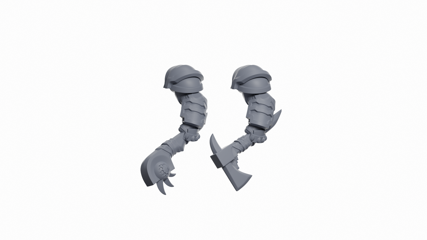 Oosan Leader | Space Bears (1) - MKX Prime Brothers - Tabletop Time - 3D Printed Mini Marines