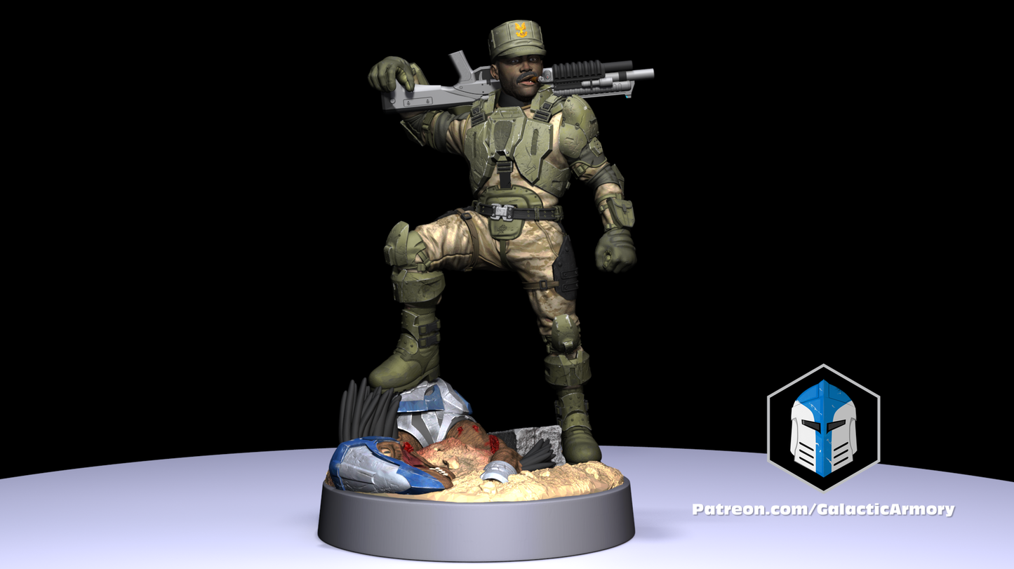 Marine Troopers (10) - UNSC - Ringworld - Galactic Armory