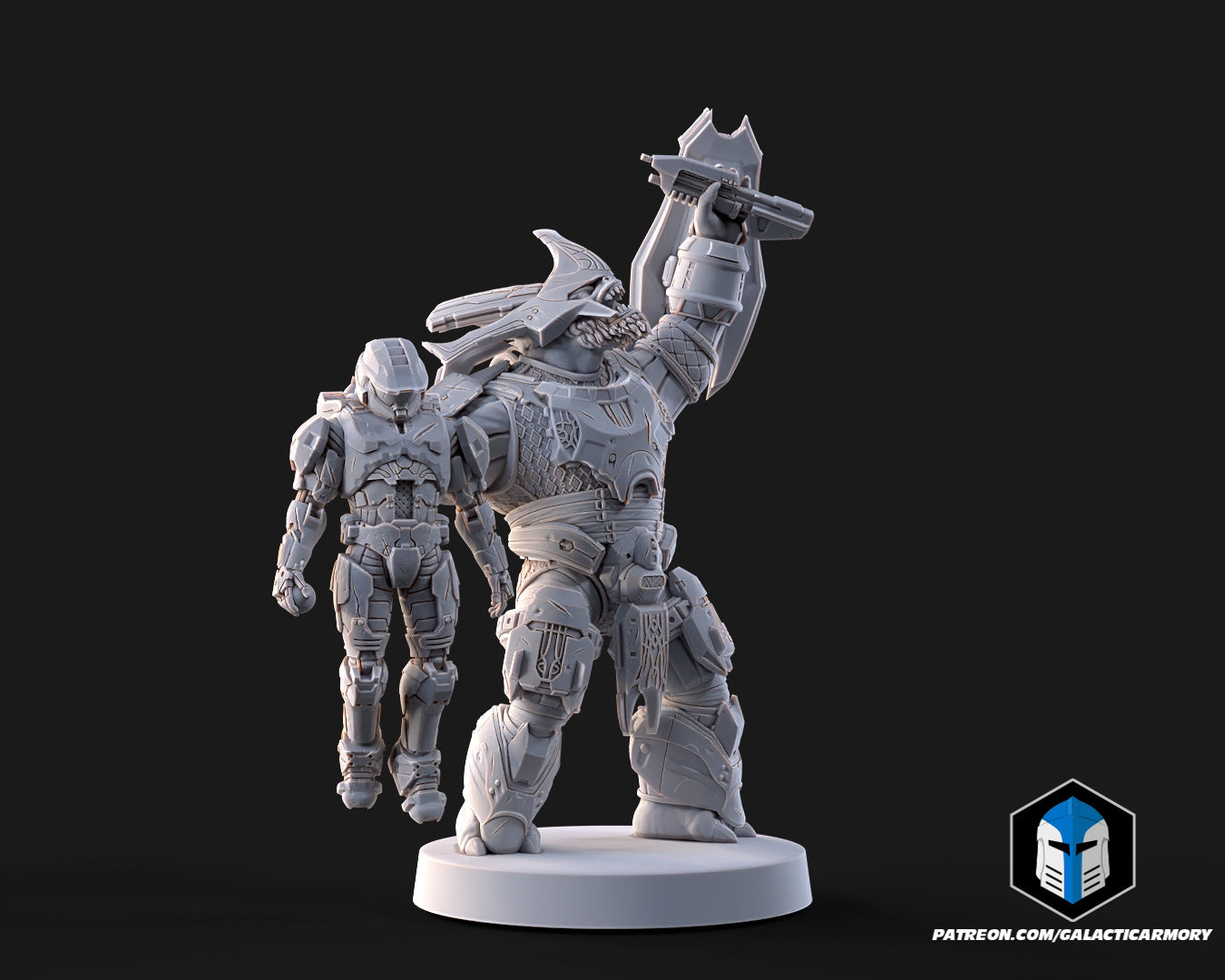 Brutal Warriors (20) - Alien Conglomerate - Ringworld - Galactic Armory