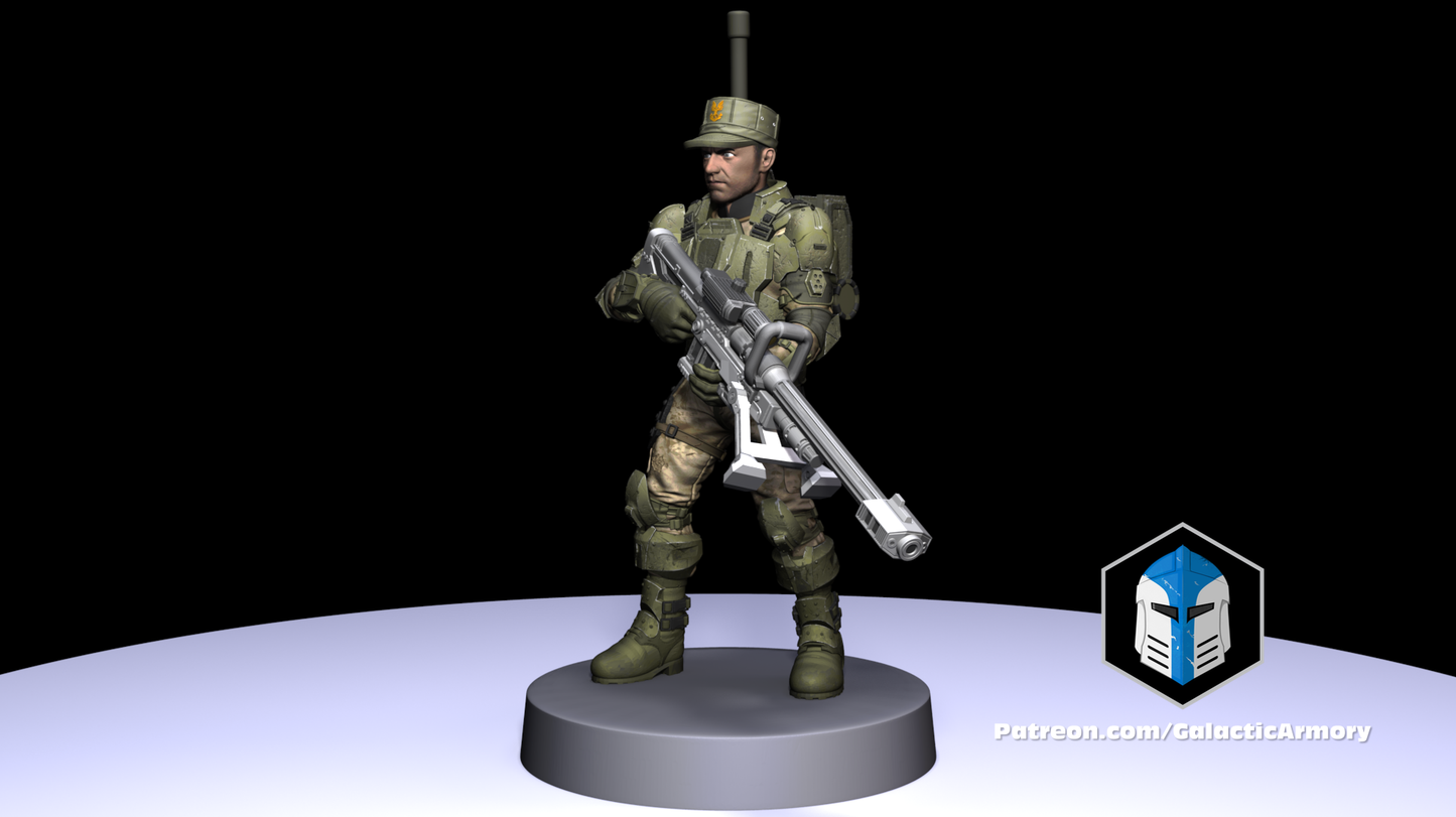 Marine Troopers (10) - UNSC - Ringworld - Galactic Armory