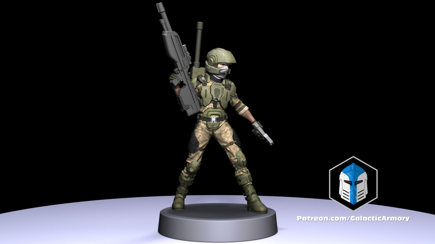 Marine Troopers (10) - UNSC - Ringworld - Galactic Armory