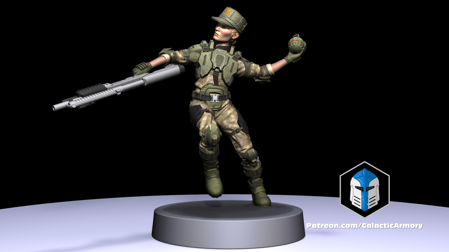 Marine Troopers (10) - UNSC - Ringworld - Galactic Armory