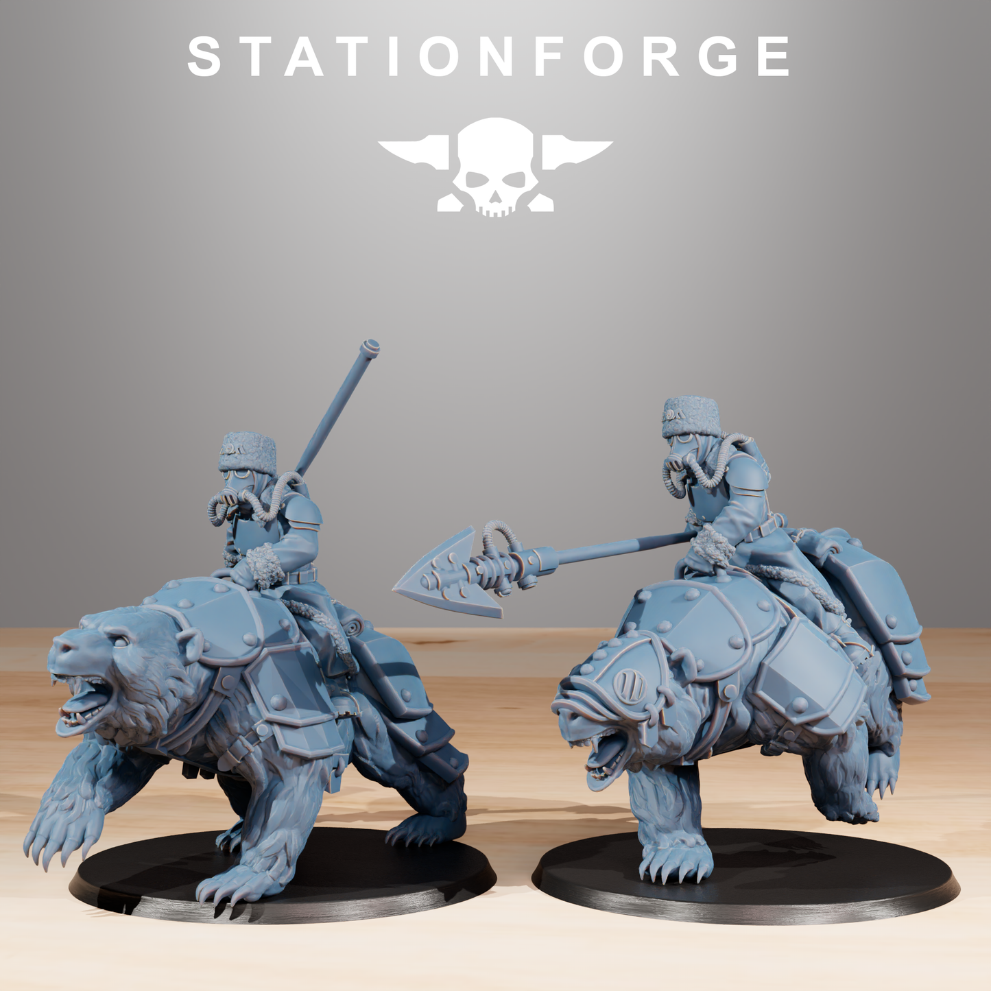 Grimguard Frostwatch Bear-Riders (10) | Empire Guard - Human Defense Force - Stationforge