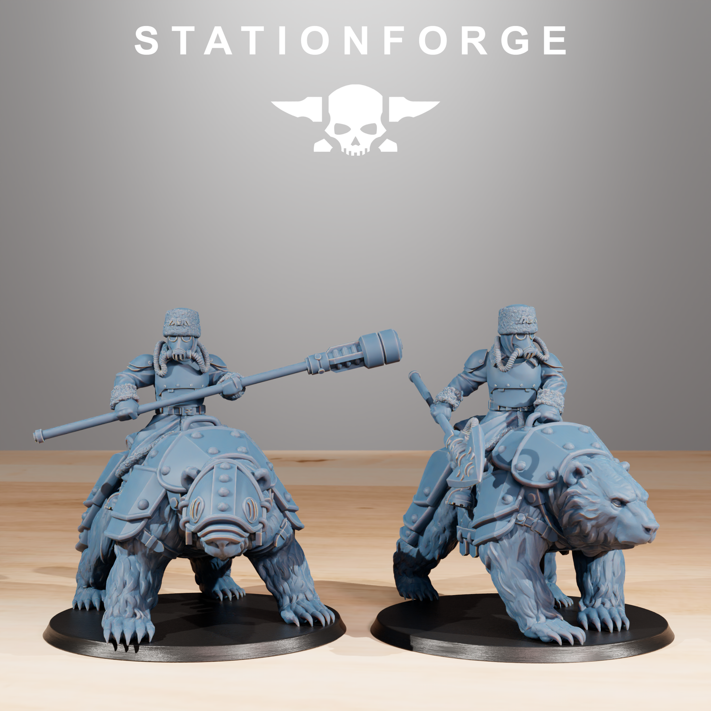 Grimguard Frostwatch Bear-Riders (10) | Empire Guard - Human Defense Force - Stationforge