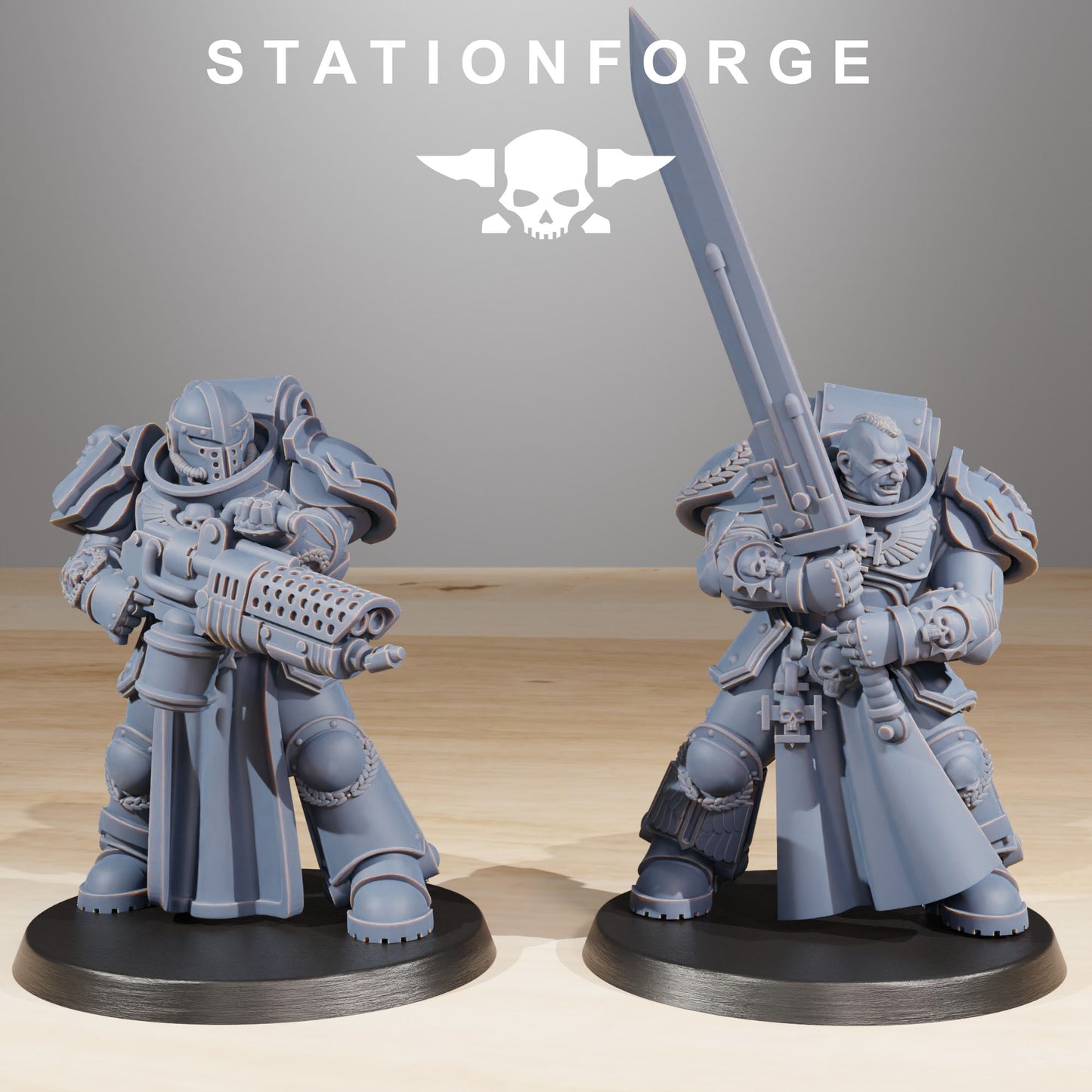 Socratis Elites | Socratis Knights (10) - MKX Prime Brothers - Stationforge - 3d Printed Mini Marines