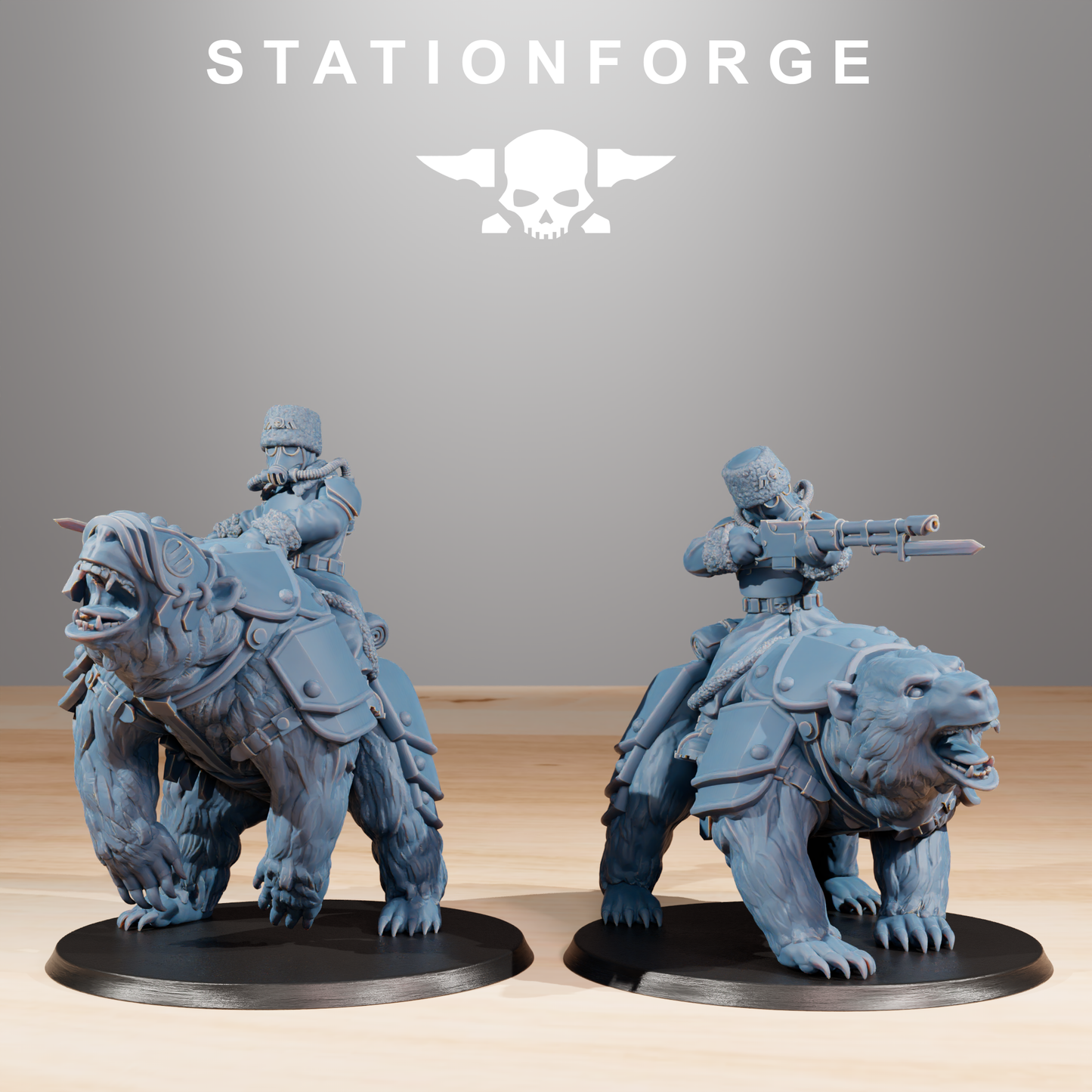 Grimguard Frostwatch Bear-Riders (10) | Empire Guard - Human Defense Force - Stationforge