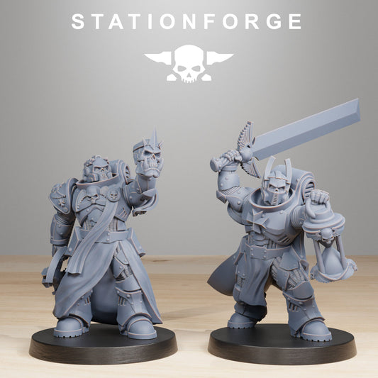 Socratis Reverends | Socratis Knights (10) - MKX Prime Brothers - Stationforge - 3d Printed Mini Marines