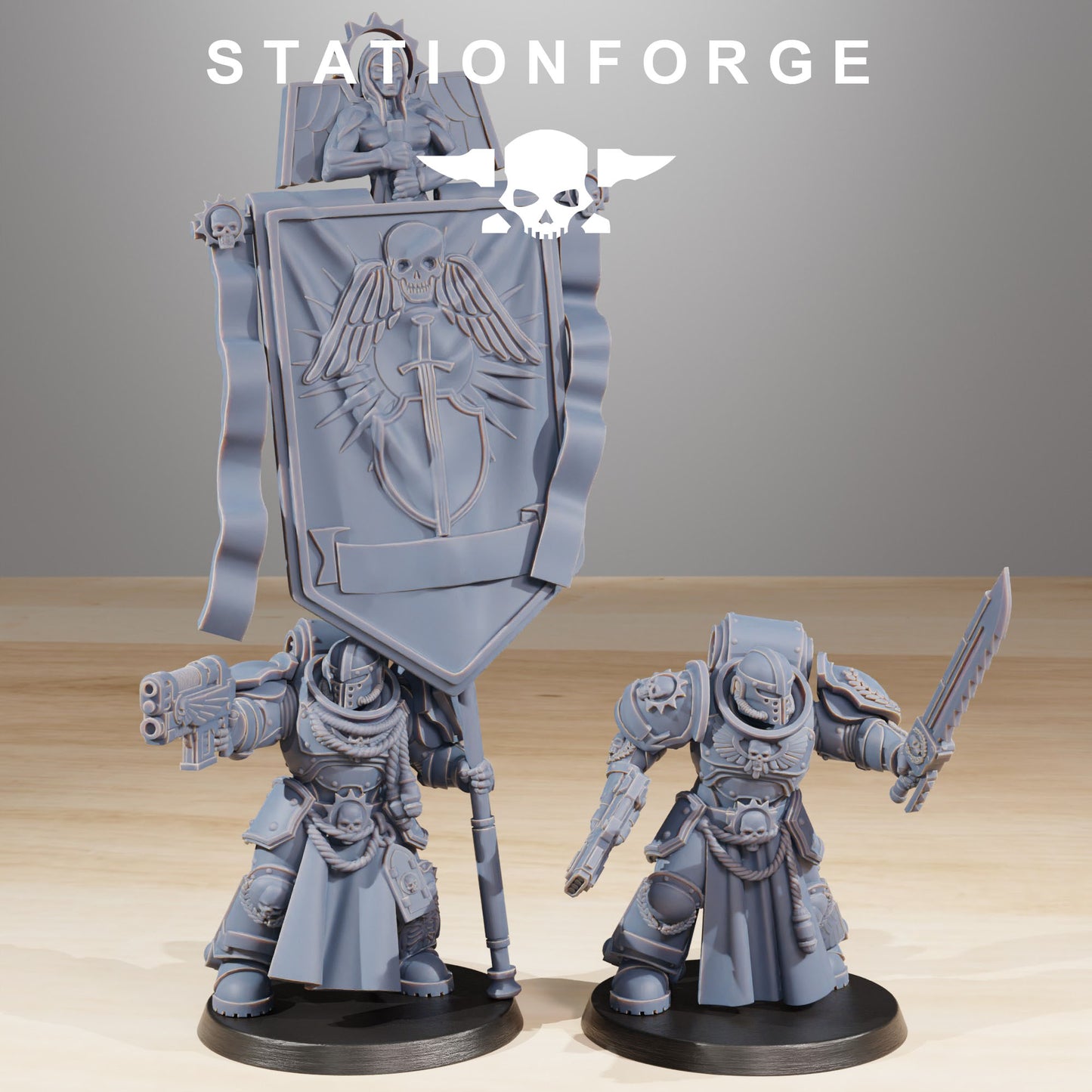 Socratis Elites | Socratis Knights (10) - MKX Prime Brothers - Stationforge - 3d Printed Mini Marines