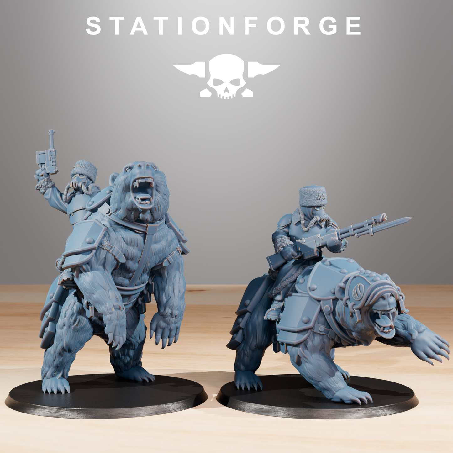 Grimguard Frostwatch Bear-Riders (10) | Empire Guard - Human Defense Force - Stationforge