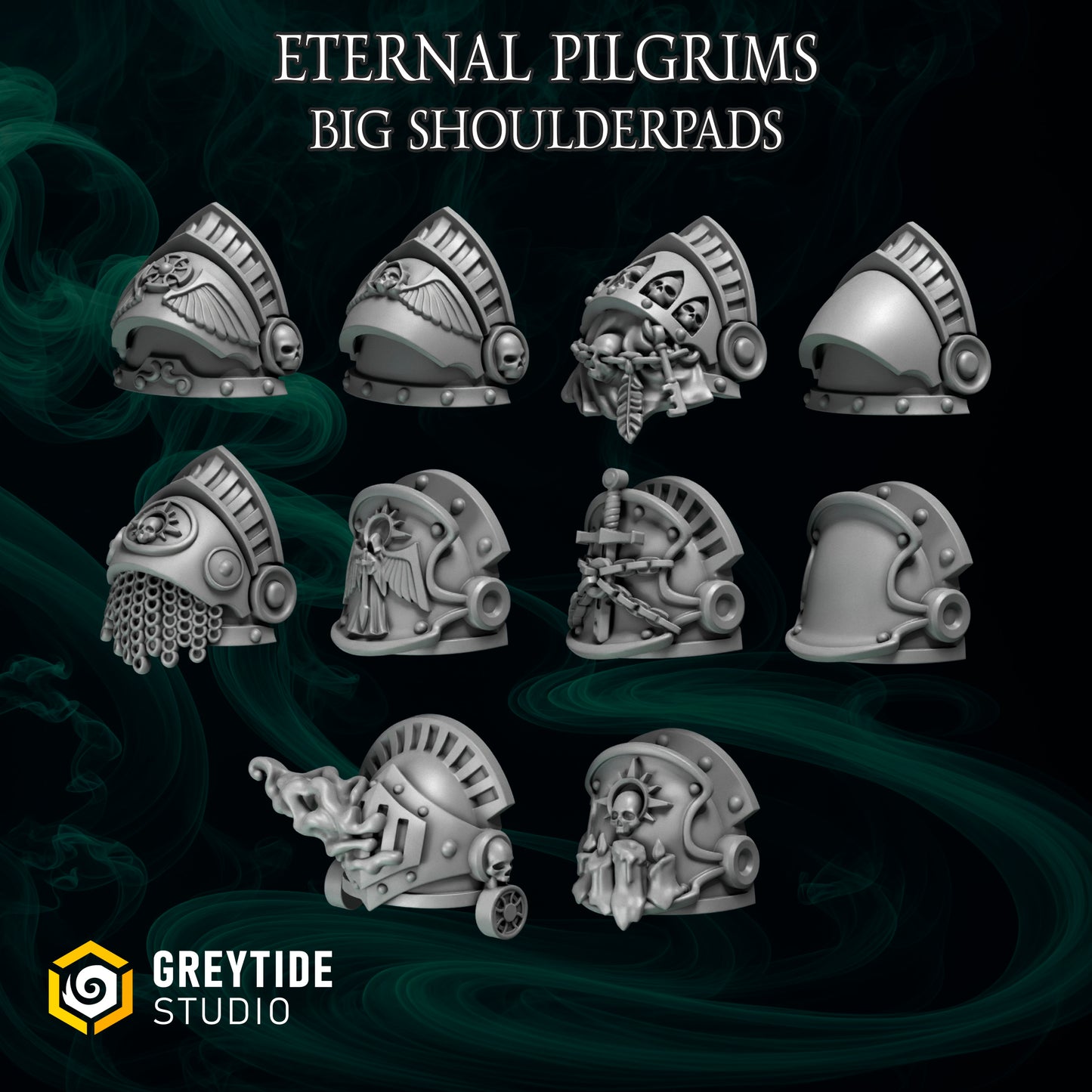 Big Armor Pack Eternal Pilgrims | Battle Brothers - Greytide - Miniatures