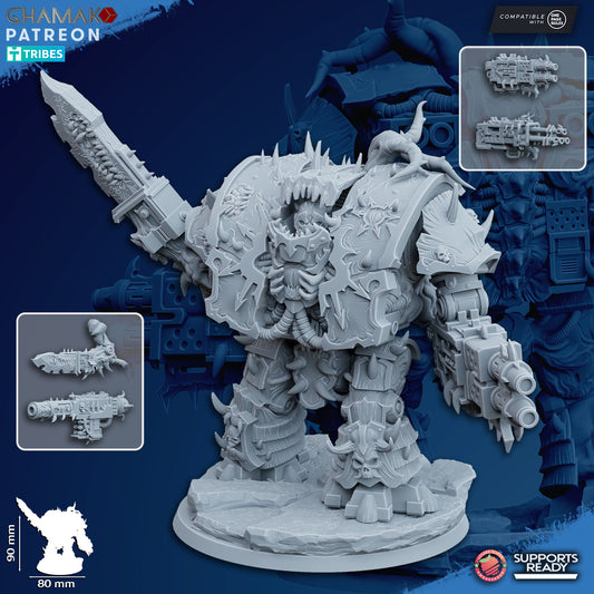 Cursed Sarcophagus | Heretic Knights (1)  - Havoc Brothers - Ghamak - 3D Printed Mini Marines