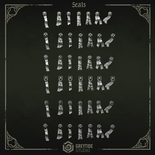 Seals Eternal Pilgrims | Battle Brothers - Greytide - Miniatures