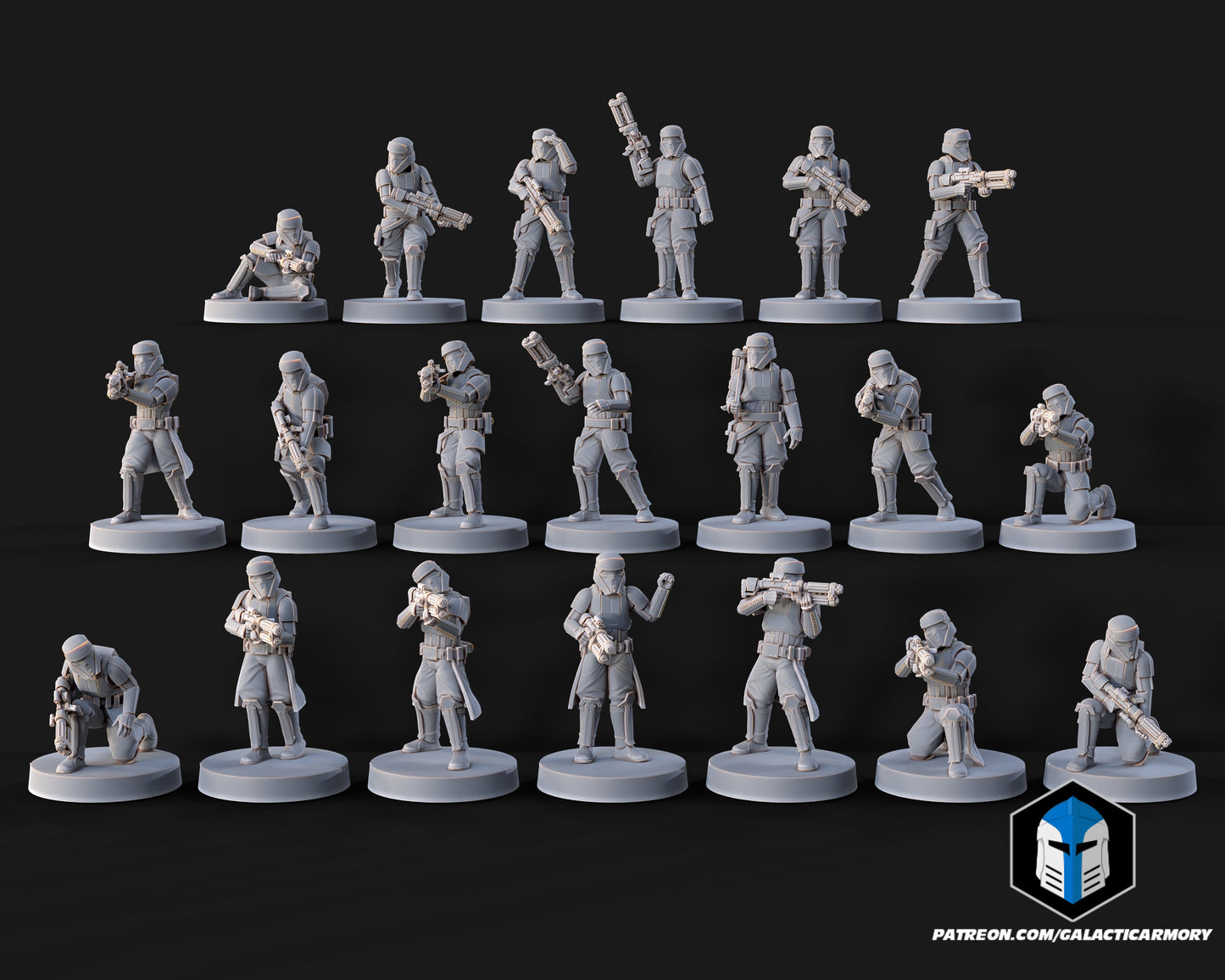 Beach Assault Troopers (20) - Empire - Galactic Armory