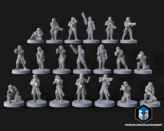 Beach Assault Troopers (20) - Empire - Galactic Armory