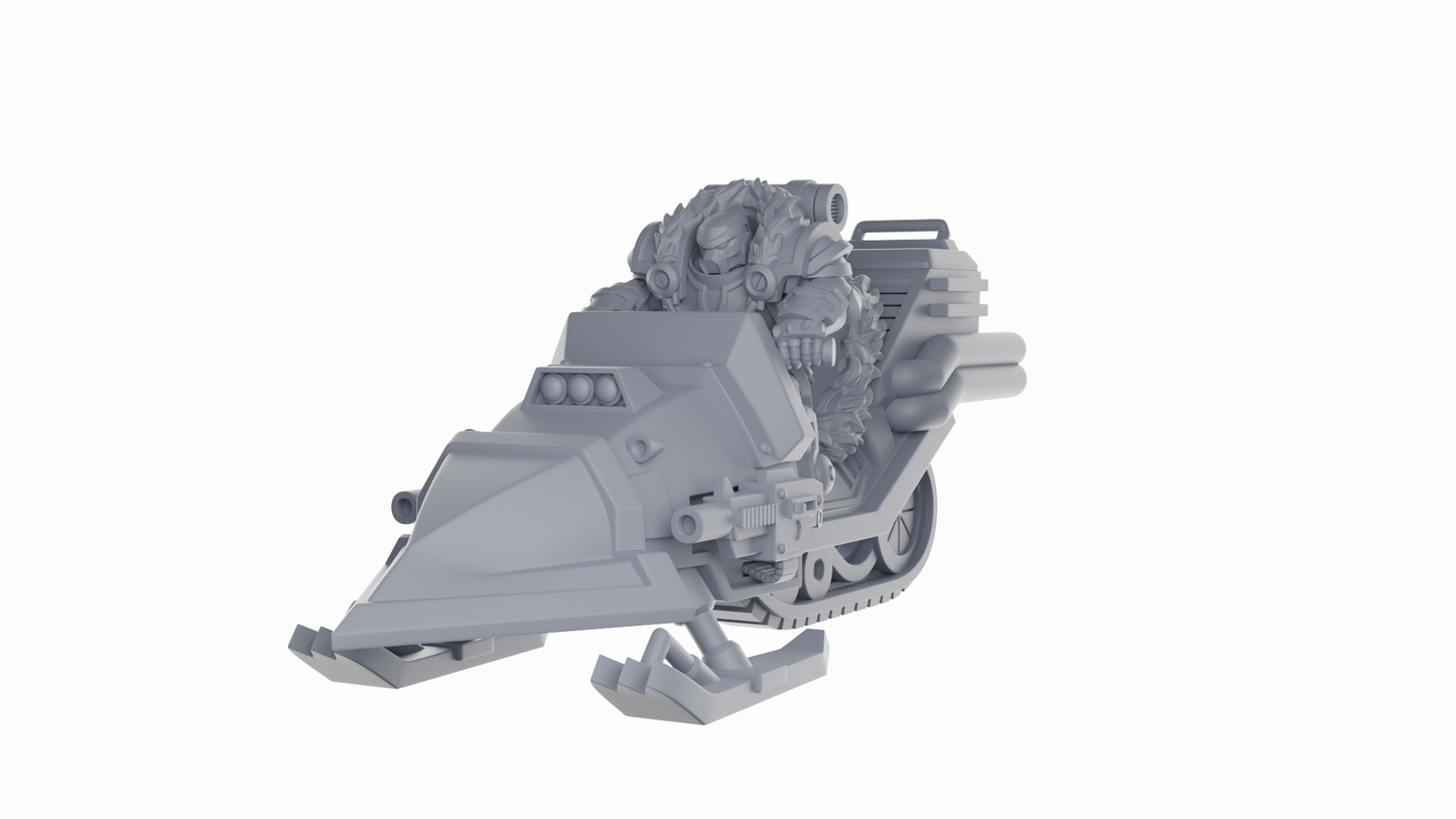 Space Bear Bikers | Space Bears (2) - MKX Prime Brothers - Tabletop Time - 3D Printed Mini Marines
