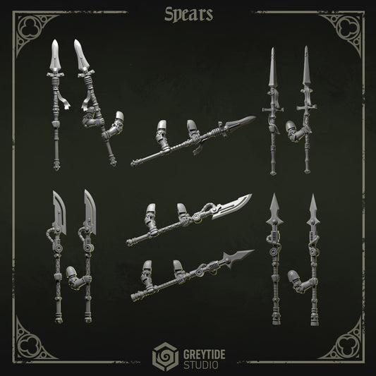 Spears Eternal Pilgrims | (11) - Battle Brothers - Greytide - Miniatures