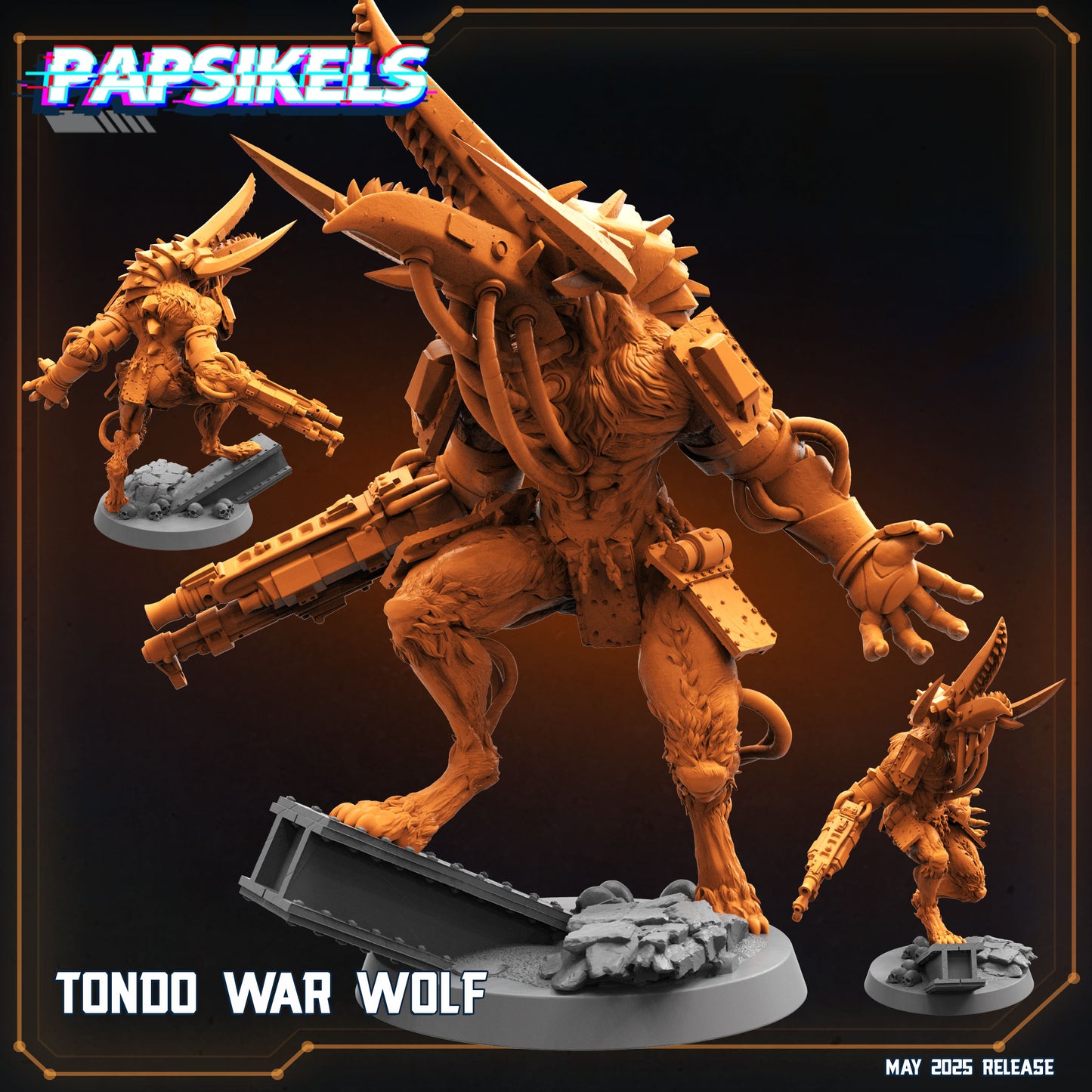 Tondo War Wolf (1) - Heretic Legions - Trench Crusade - Papsikels