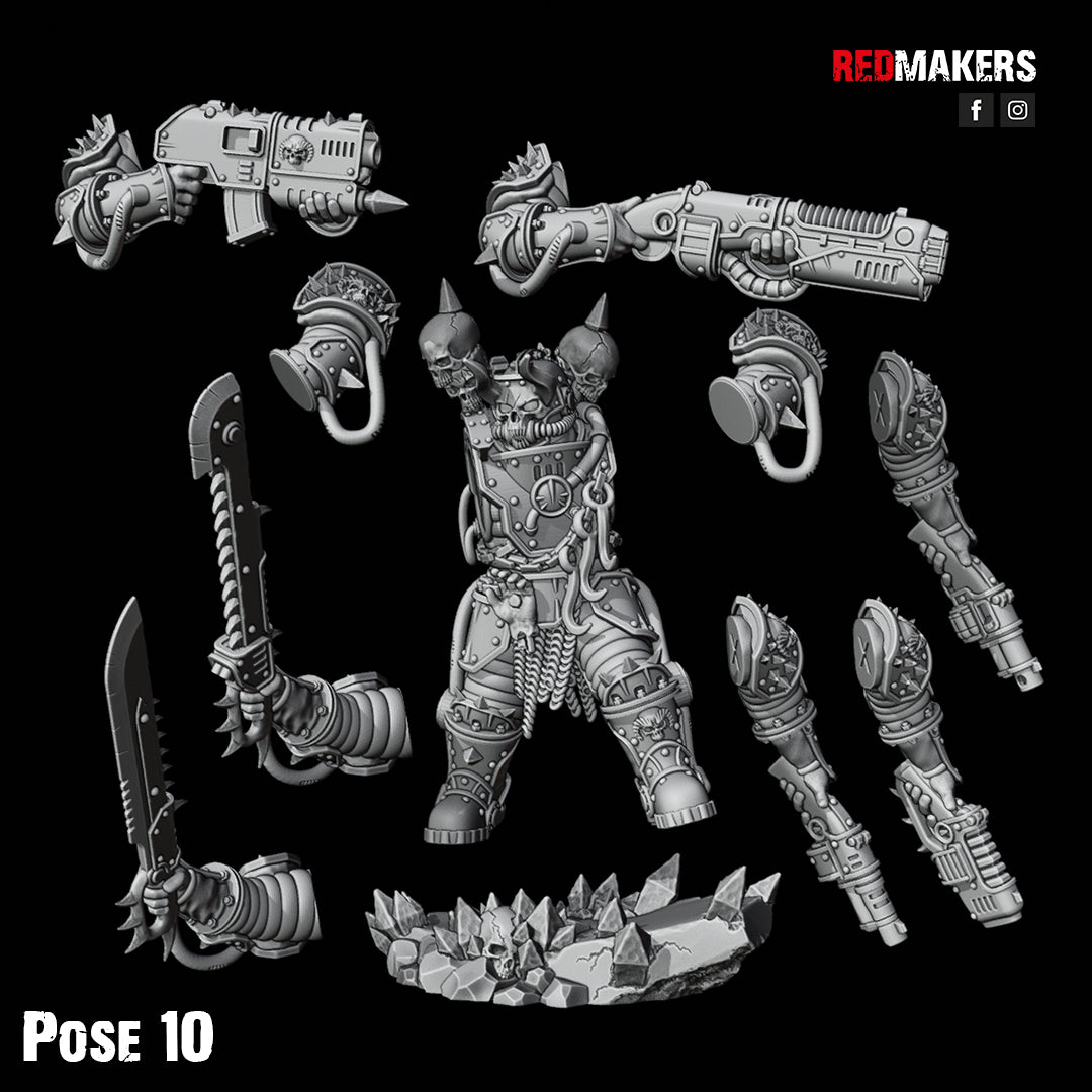 Renegade Solarguard - Traitor Guard - Heretic Defense Force - Redmakers