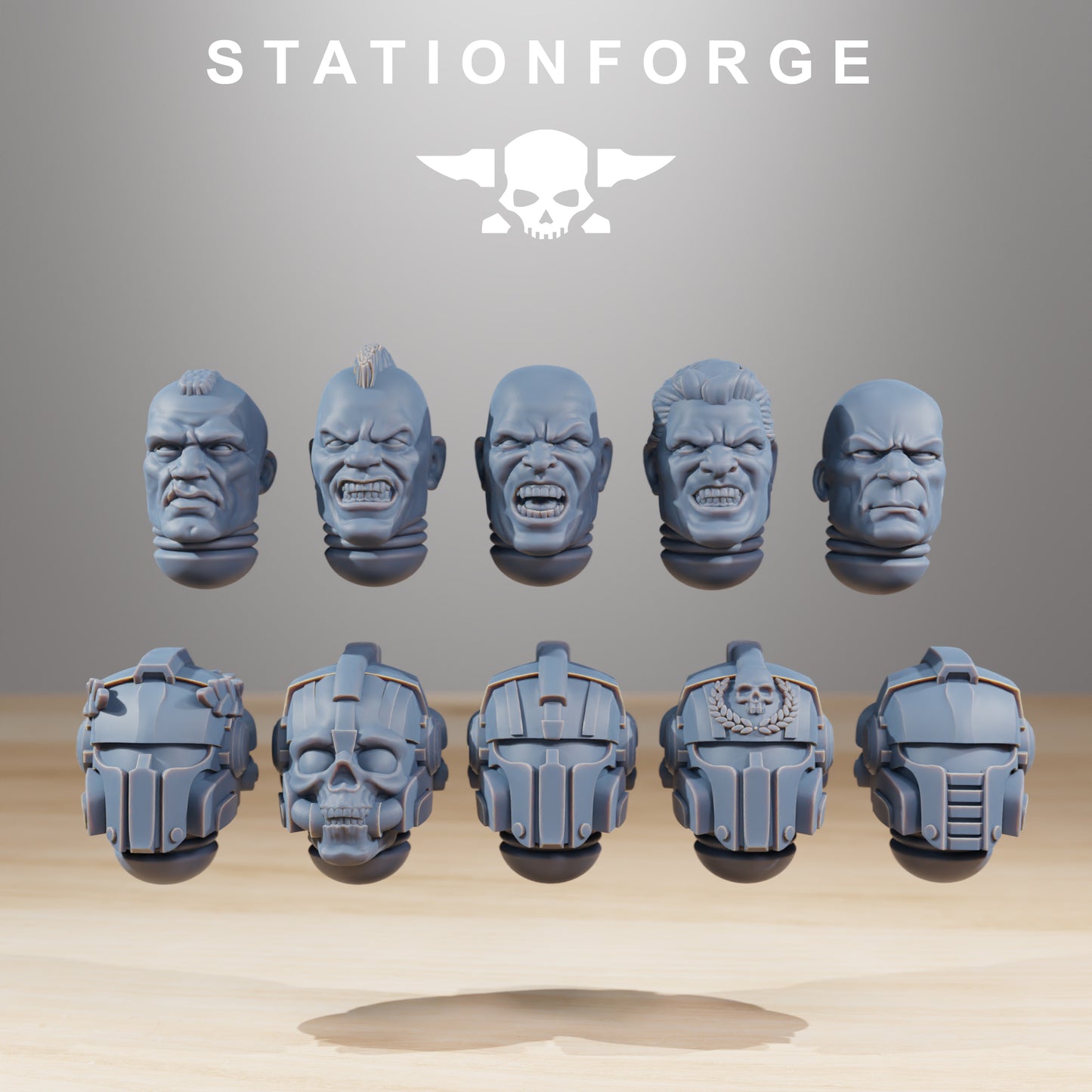 Socratis Deviators | Socratis Knights (10) - MKX Prime Brothers - Stationforge - 3d Printed Mini Marines