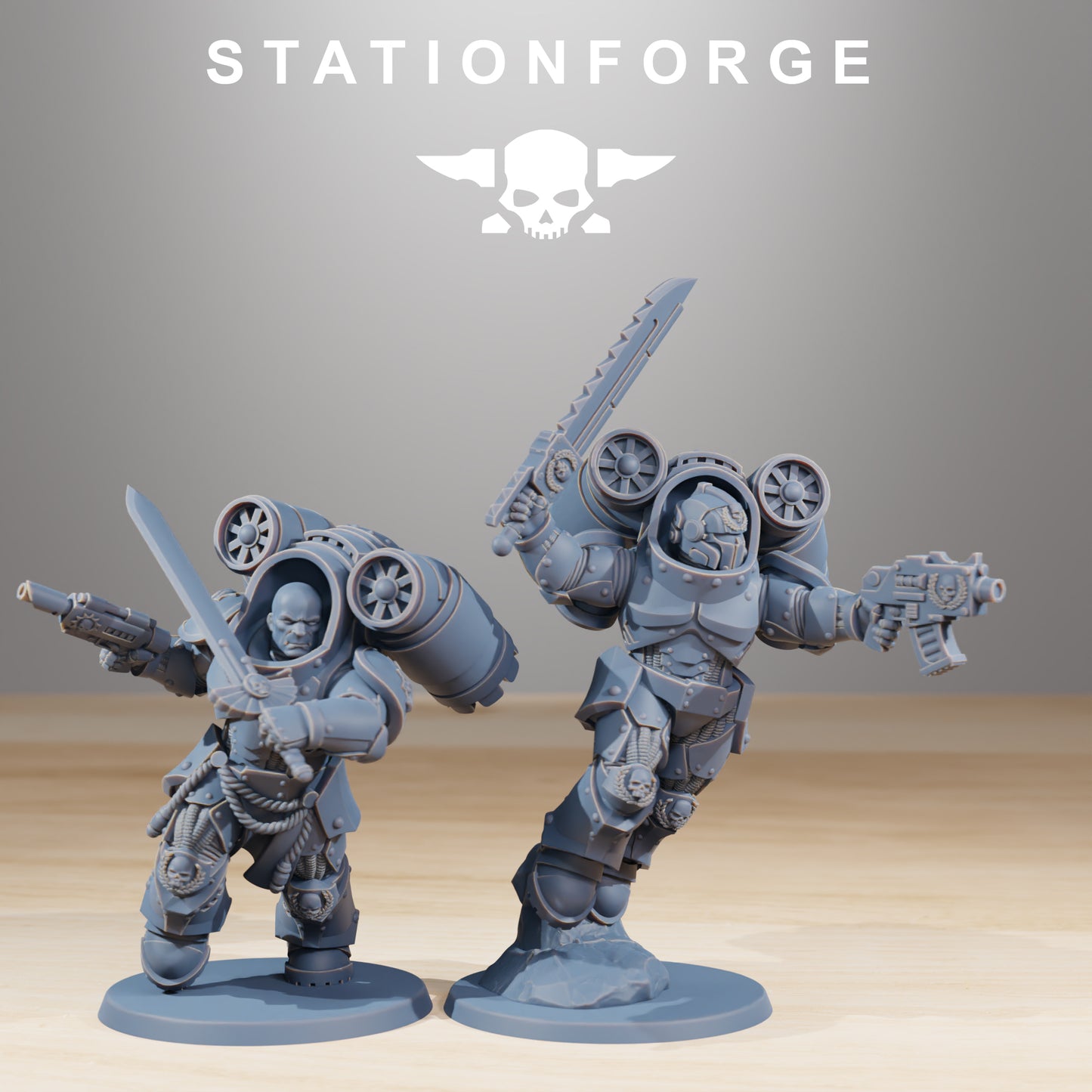 Socratis Deviators | Socratis Knights (10) - MKX Prime Brothers - Stationforge - 3d Printed Mini Marines