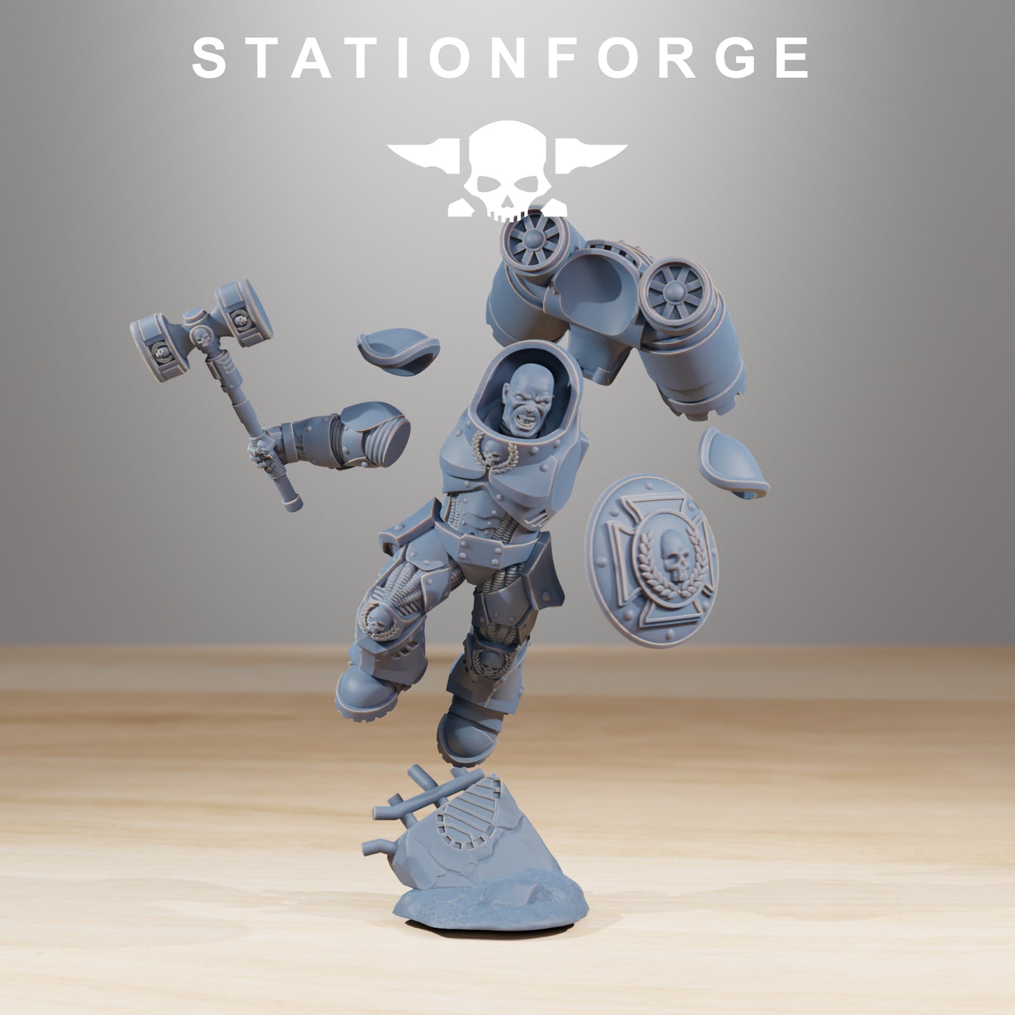 Socratis Deviators | Socratis Knights (10) - MKX Prime Brothers - Stationforge - 3d Printed Mini Marines