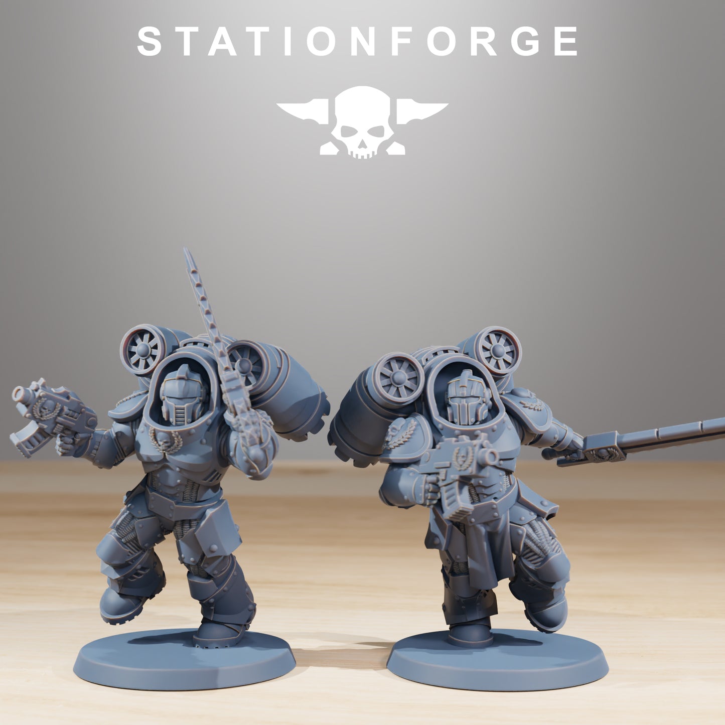 Socratis Deviators | Socratis Knights (10) - MKX Prime Brothers - Stationforge - 3d Printed Mini Marines