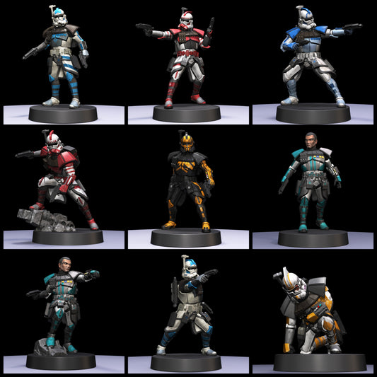 Clone ARC Troopers (10) - Republic - Galactic Armory
