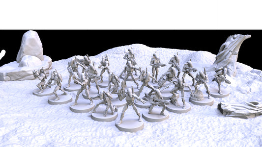 Battle Assault Droids (20) - Separatists - Galactic Armory