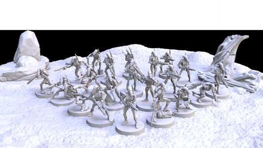 Battle Heavy Droids (20) - Separatists - Galactic Armory