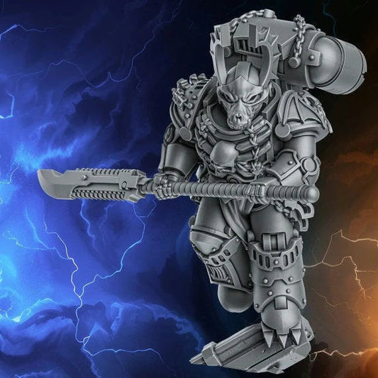 Dismemberer Lord of the Night V.1 | Noctis Horrors Kit (1) - Havoc Brothers - DakkaDakka - 3d Printed Mini Marines