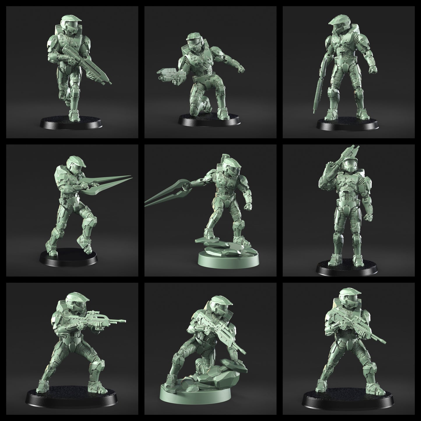 Hoplite Commandos MC (10) - UNSC - Ringworld - Galactic Armory