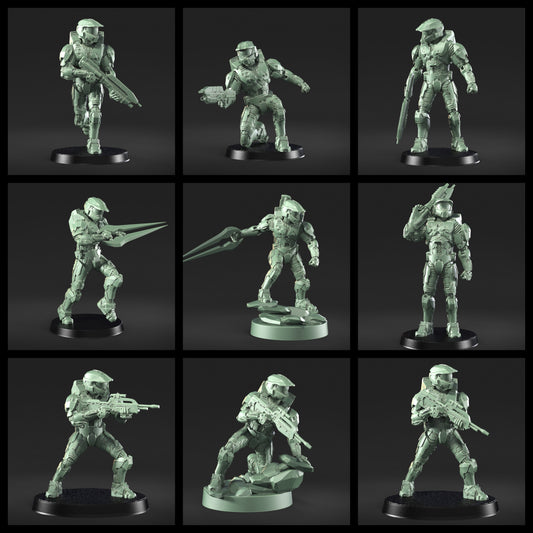 Hoplite Commandos MC (10) - UNSC - Ringworld - Galactic Armory