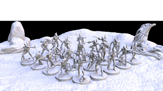 Battle Officer Droids (20) - Separatists - Galactic Armory